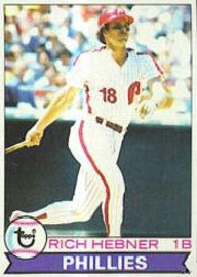1979 Topps Baseball Cards      567     Richie Hebner